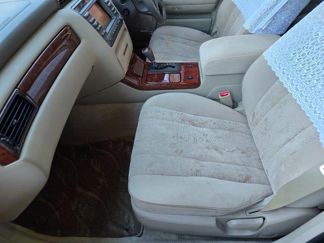 クラウン アスリートG ハーフフルエアロ ブラック全塗装 新品エアロ 新品車高調 新品ALESSメッキ19インチホイール 走行距離5万2千キロ(37枚目)