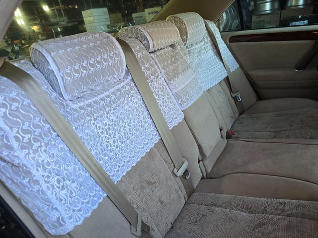 クラウン アスリートG ハーフフルエアロ ブラック全塗装 新品エアロ 新品車高調 新品ALESSメッキ19インチホイール 走行距離5万2千キロ(40枚目)