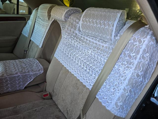 クラウン アスリートG ハーフフルエアロ ブラック全塗装 新品エアロ 新品車高調 新品ALESSメッキ19インチホイール 走行距離5万2千キロ(42枚目)