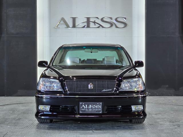 クラウン アスリートG ハーフフルエアロ ブラック全塗装 新品エアロ 新品車高調 新品ALESSメッキ19インチホイール 走行距離5万2千キロ(48枚目)