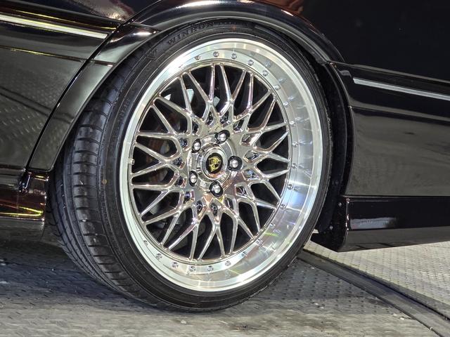 クラウン アスリートG ハーフフルエアロ ブラック全塗装 新品エアロ 新品車高調 新品ALESSメッキ19インチホイール 走行距離5万2千キロ(54枚目)