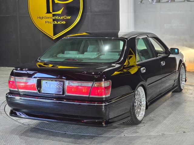 クラウン アスリートG ハーフフルエアロ ブラック全塗装 新品エアロ 新品車高調 新品ALESSメッキ19インチホイール 走行距離5万2千キロ(61枚目)