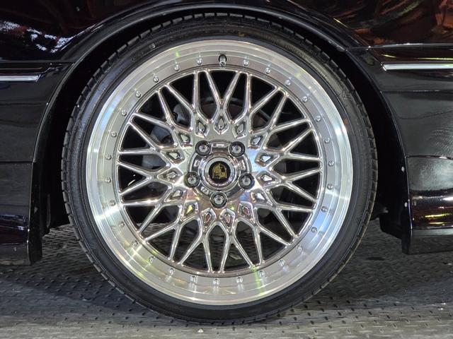 クラウン アスリートG ハーフフルエアロ ブラック全塗装 新品エアロ 新品車高調 新品ALESSメッキ19インチホイール 走行距離5万2千キロ(64枚目)