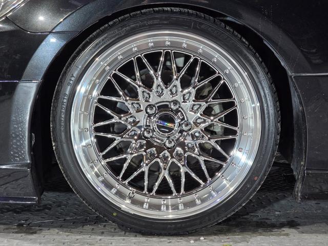 クラウンハイブリッド アスリートG ROJAMコンプリート サンルーフ 黒革シート ALESSメッキ19インチホイール JUNIT4灯フォグ RSR車高調 4本出しマフラー HDDマルチナビ Bluetoothオーディオ レーダー探知機(6枚目)