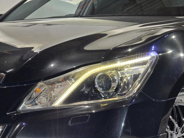 クラウンハイブリッド アスリートG ROJAMコンプリート サンルーフ 黒革シート ALESSメッキ19インチホイール JUNIT4灯フォグ RSR車高調 4本出しマフラー HDDマルチナビ Bluetoothオーディオ レーダー探知機(10枚目)