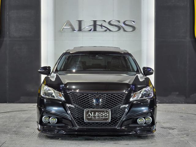 クラウンハイブリッド アスリートG ROJAMコンプリート サンルーフ 黒革シート ALESSメッキ19インチホイール JUNIT4灯フォグ RSR車高調 4本出しマフラー HDDマルチナビ Bluetoothオーディオ レーダー探知機(49枚目)