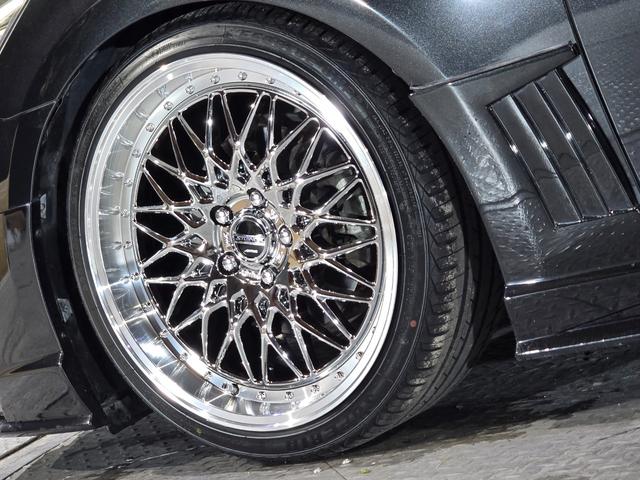 クラウンハイブリッド アスリートG ROJAMコンプリート サンルーフ 黒革シート ALESSメッキ19インチホイール JUNIT4灯フォグ RSR車高調 4本出しマフラー HDDマルチナビ Bluetoothオーディオ レーダー探知機(54枚目)