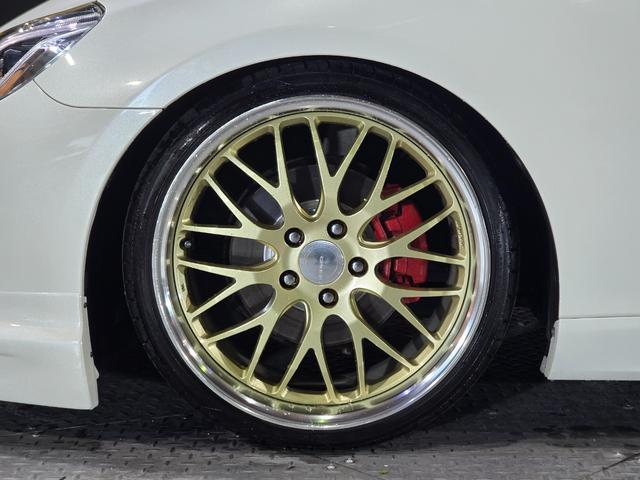 マークX プレミアム WORK19インチ フルタップ車高調 ハーフエアロ スポーツマフラー アルパイン8型SDナビ Bluetoothオーディオ ハーフレザーシート LEDルームランプ(6枚目)