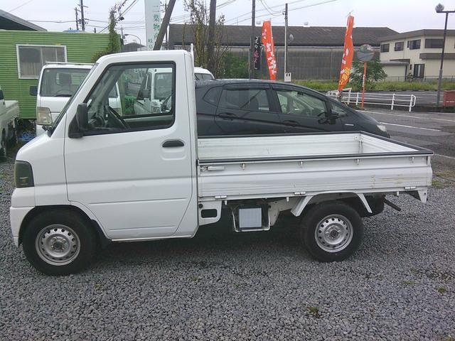 ミニキャブトラック Ｖタイプ　パートタイム４ＷＤ　エアコン　パワステ　車検２年　ウインド・レギュレータハンドル　ミッション　２ＷＤ切り替え　３Ｇ８３エンジン（8枚目）
