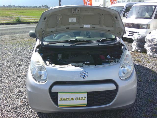 アルト Ｆ　フルタイム４ＷＤ　エアコン　パワステ　パワーウィンドウ　集中ドアロック　キーレスエントリー　エアバック　ＡＢＳ　ＣＤ再生（64枚目）