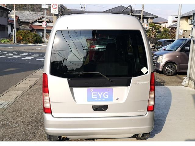 サンバーバン トランスポーター４ＷＤ　タイミングベルト交換済み　ハイルーフ　５ＭＴ　スタッドレスタイヤ装着　ルーフキャリア　社外ナビ　集中ドアロック　パワーウィンドウ　パワーステアリング　エアコン　スライドドア　禁煙車（6枚目）