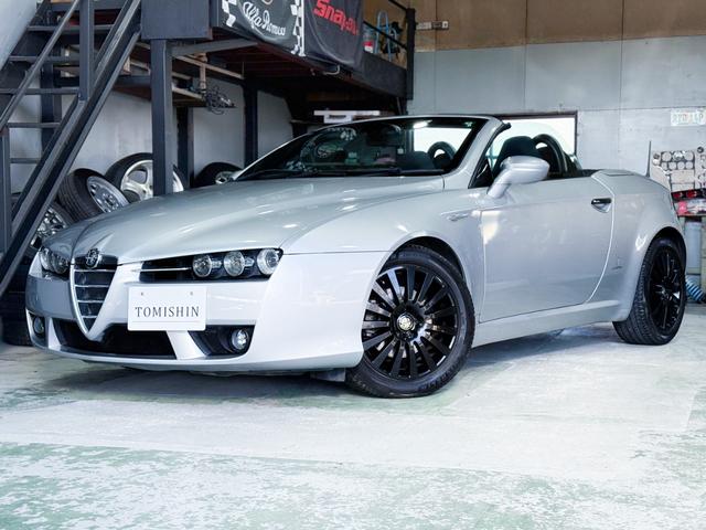 アルファスパイダー 2.2 JTS セレスピード 電動オープン/ブルータバコカラーインテリア/ナビ/バックカメラ/ETC(3枚目)