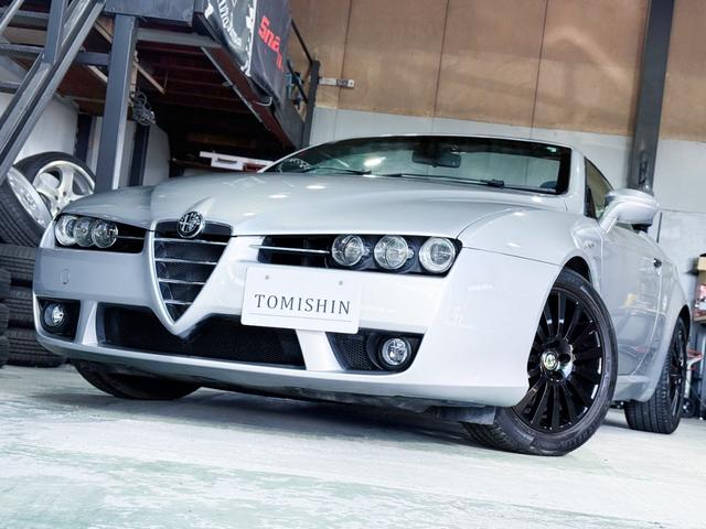 アルファスパイダー 2.2 JTS セレスピード 電動オープン/ブルータバコカラーインテリア/ナビ/バックカメラ/ETC(6枚目)