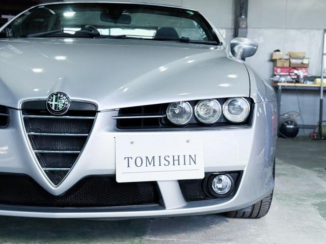 アルファスパイダー 2.2 JTS セレスピード 電動オープン/ブルータバコカラーインテリア/ナビ/バックカメラ/ETC(13枚目)