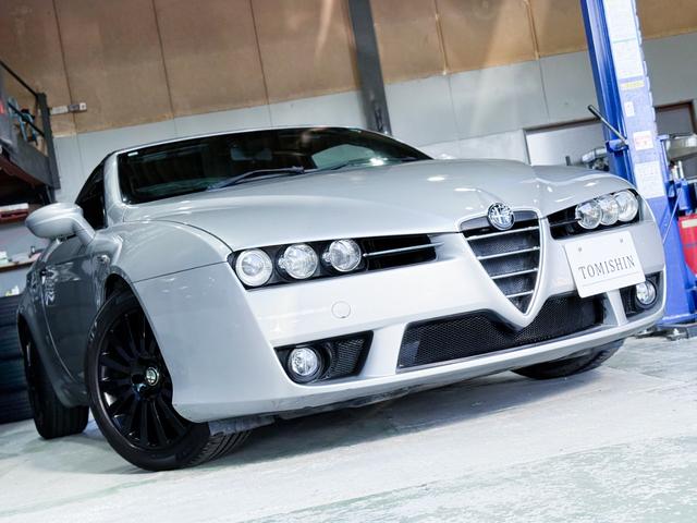 アルファスパイダー 2.2 JTS セレスピード 電動オープン/ブルータバコカラーインテリア/ナビ/バックカメラ/ETC(19枚目)