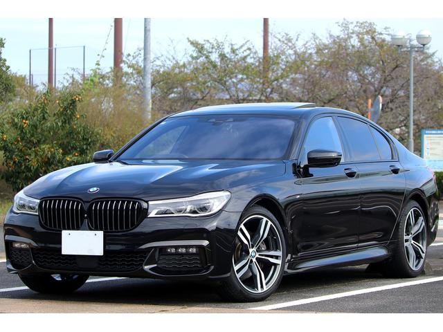７シリーズ ７４０ｉ　Ｍスポーツ　車検２年付　リヤコンフォートＰＫＧ　リヤエンターテイメント　ディスプレイキー　サンルーフ　ＬＥＤヘッドライト　２０ＡＷ　ハーマンカードンサラウンド　トップビュー　ドライビングアシストプラス（3枚目）
