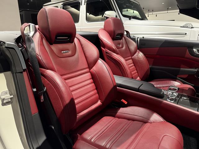 ＳＬ ＳＬ６３　ハイパーフォージド鍛造２０／２１インチＡＷ　マジックスカイルーフ　赤革　カーボンインテリア　ハーマンカードン　シートヒーター／クーラー　純正フロアマット　純正ナビ　ＴＶ　Ｂｌｕｅｔｏｏｔｈ　左ハンドル（7枚目）