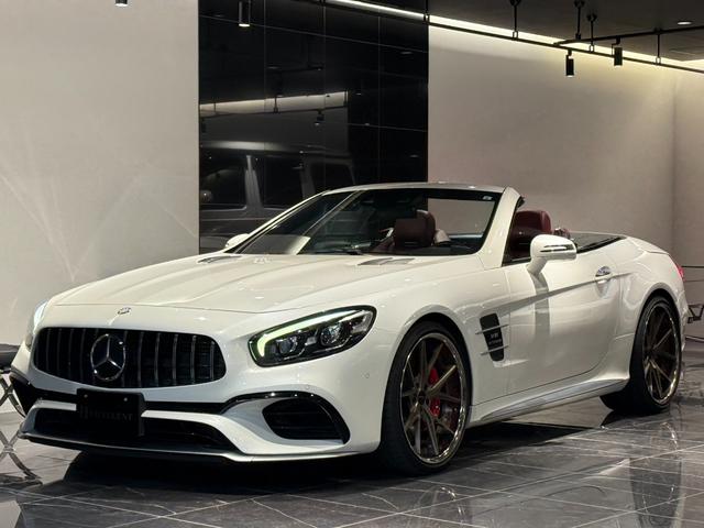 ＳＬ ＳＬ６３　ハイパーフォージド鍛造２０／２１インチＡＷ　マジックスカイルーフ　赤革　カーボンインテリア　ハーマンカードン　シートヒーター／クーラー　純正フロアマット　純正ナビ　ＴＶ　Ｂｌｕｅｔｏｏｔｈ　左ハンドル（25枚目）