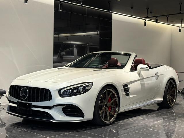 ＳＬ ＳＬ６３　ハイパーフォージド鍛造２０／２１インチＡＷ　マジックスカイルーフ　赤革　カーボンインテリア　ハーマンカードン　シートヒーター／クーラー　純正フロアマット　純正ナビ　ＴＶ　Ｂｌｕｅｔｏｏｔｈ　左ハンドル（47枚目）