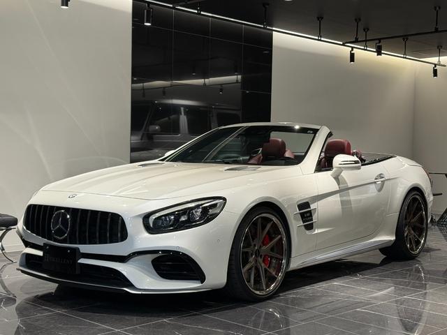 ＳＬ ＳＬ６３　ハイパーフォージド鍛造２０／２１インチＡＷ　マジックスカイルーフ　赤革　カーボンインテリア　ハーマンカードン　シートヒーター／クーラー　純正フロアマット　純正ナビ　ＴＶ　Ｂｌｕｅｔｏｏｔｈ　左ハンドル（52枚目）