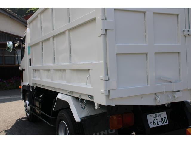 ヒノレンジャー 深ダンプ　３．４５ｔ　土砂禁　☆新明和ＤＲ４－１７ＳＹ☆４ｘ２☆馬力１４０ＫＷ☆フォグランプ☆電格ミラー☆ＥＴＣ☆車両総重量７９７５ｋｇ☆荷台内寸３３９５ｘ２０８８ｘ１３８８（15枚目）