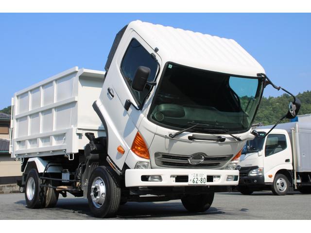 ヒノレンジャー 深ダンプ　３．４５ｔ　土砂禁　☆新明和ＤＲ４－１７ＳＹ☆４ｘ２☆馬力１４０ＫＷ☆フォグランプ☆電格ミラー☆ＥＴＣ☆車両総重量７９７５ｋｇ☆荷台内寸３３９５ｘ２０８８ｘ１３８８（19枚目）