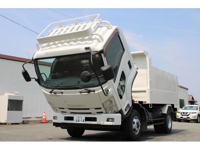 フォワード 深ダンプ　３．２５ｔ　土砂禁　☆新明和ＤＲ４－１７ＳＹ☆ベッドレス☆４ｘ２☆１９０ＰＳ１４０ＫＷ☆フォグランプ☆スペアキー☆電格ミラー☆ＥＴＣ☆車両総重量７９９５ｋｇ☆荷台内寸３４０５ｘ２０６０ｘ１０２７（14枚目）