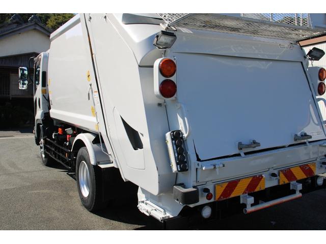 フォワード パッカー車/塵芥車 4.45t 8.2立米 プレス式 極東GB82-27-S☆プレスパック☆連続スイッチ☆汚水タンク☆レザー調シートカバー☆フォグ☆210PS☆Bモニター☆電格ミラー☆ETC☆車両総重量10945kg☆荷台内寸4681x2065x1612(13枚目)