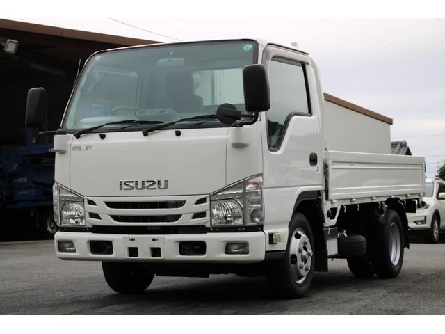 エルフトラック 平ボディ-2t 全低床 ☆10尺☆AEBSカメラ☆レーンアシスト☆フォグランプ☆アドブルー☆下廻り防錆処理済☆スペアキー☆電格ミラー☆車両総重量4315☆荷台内寸3119x1625x373☆床地上高863(2枚目)