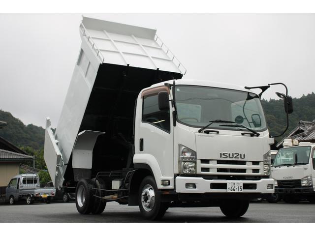 フォワード 深ダンプ 3.05t 土砂禁 ☆極東DD04-35☆190PS/140KW☆4x2☆電格ミラー☆フォグランプ☆スペアキー☆車両総重量7985kg☆荷台内寸3422x1994x1206(4枚目)