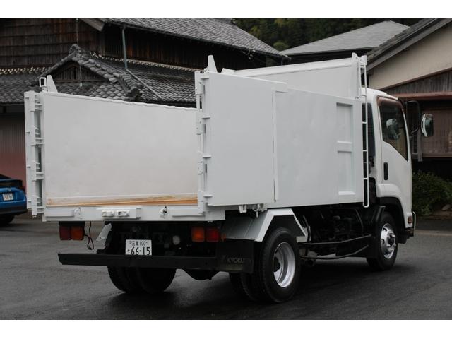 フォワード 深ダンプ 3.05t 土砂禁 ☆極東DD04-35☆190PS/140KW☆4x2☆電格ミラー☆フォグランプ☆スペアキー☆車両総重量7985kg☆荷台内寸3422x1994x1206(13枚目)