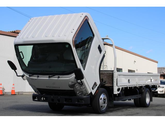 エルフトラック 平ボディ 2t積載 ロング 全低床 ロープ穴・フック2対 ETC 標準ロング スペアキーX3 車両総重量4605kg 荷台内寸4371-1801-373 床地上高897(9枚目)