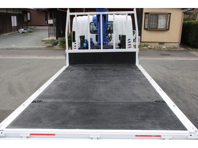 エルフトラック 4段クレーン ラジコン付 2.8t積載 ロング タダノZE264HRE 2.63t吊 フックイン ETC ロープ穴・フック2対 キーレス 車両総重量6365kg 荷台内寸3711-1786-373 床地上高1031(34枚目)