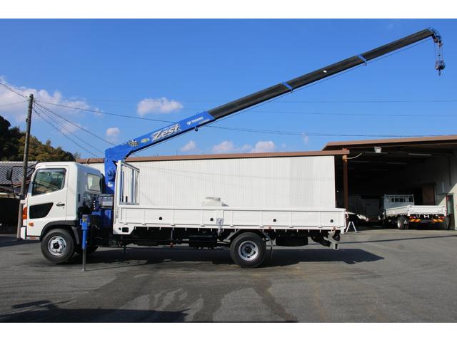 ヒノレンジャー クレーン４段　　２．７５ｔ　ラジコン　☆タダノＺＥ３０４ＨＲ☆２．９３吊☆フックイン☆ロープ穴４対☆４ｘ２☆２１０ＰＳ／１５４ＫＷ☆電格ミラー☆ＥＴＣ☆車両総重量７９７５ｋｇ☆荷台内寸５４０８ｘ２１４５ｘ４０４（5枚目）