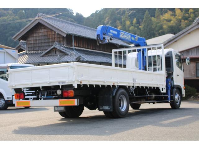 ヒノレンジャー クレーン４段　　２．７５ｔ　ラジコン　☆タダノＺＥ３０４ＨＲ☆２．９３吊☆フックイン☆ロープ穴４対☆４ｘ２☆２１０ＰＳ／１５４ＫＷ☆電格ミラー☆ＥＴＣ☆車両総重量７９７５ｋｇ☆荷台内寸５４０８ｘ２１４５ｘ４０４（10枚目）