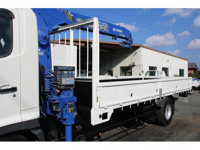 ヒノレンジャー クレーン４段　　２．７５ｔ　ラジコン　☆タダノＺＥ３０４ＨＲ☆２．９３吊☆フックイン☆ロープ穴４対☆４ｘ２☆２１０ＰＳ／１５４ＫＷ☆電格ミラー☆ＥＴＣ☆車両総重量７９７５ｋｇ☆荷台内寸５４０８ｘ２１４５ｘ４０４（17枚目）