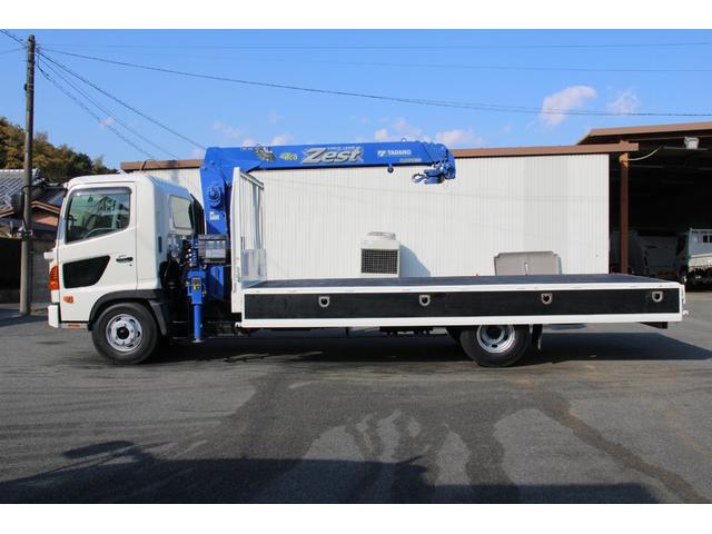 ヒノレンジャー クレーン４段　　２．７５ｔ　ラジコン　☆タダノＺＥ３０４ＨＲ☆２．９３吊☆フックイン☆ロープ穴４対☆４ｘ２☆２１０ＰＳ／１５４ＫＷ☆電格ミラー☆ＥＴＣ☆車両総重量７９７５ｋｇ☆荷台内寸５４０８ｘ２１４５ｘ４０４（34枚目）