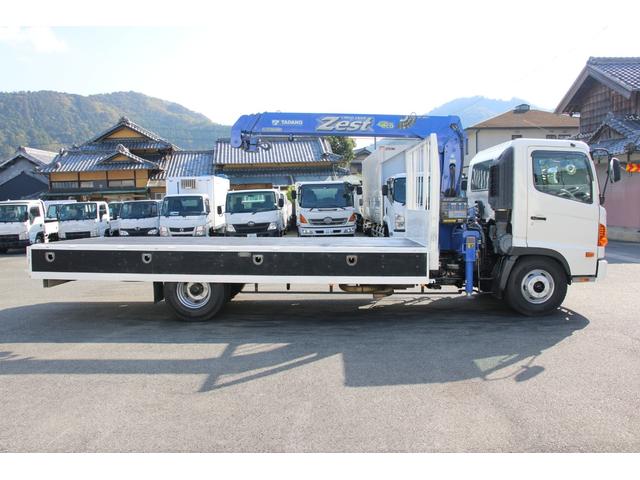 ヒノレンジャー クレーン４段　　２．７５ｔ　ラジコン　☆タダノＺＥ３０４ＨＲ☆２．９３吊☆フックイン☆ロープ穴４対☆４ｘ２☆２１０ＰＳ／１５４ＫＷ☆電格ミラー☆ＥＴＣ☆車両総重量７９７５ｋｇ☆荷台内寸５４０８ｘ２１４５ｘ４０４（35枚目）