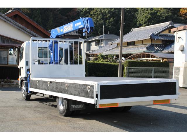 ヒノレンジャー クレーン４段　　２．７５ｔ　ラジコン　☆タダノＺＥ３０４ＨＲ☆２．９３吊☆フックイン☆ロープ穴４対☆４ｘ２☆２１０ＰＳ／１５４ＫＷ☆電格ミラー☆ＥＴＣ☆車両総重量７９７５ｋｇ☆荷台内寸５４０８ｘ２１４５ｘ４０４（36枚目）