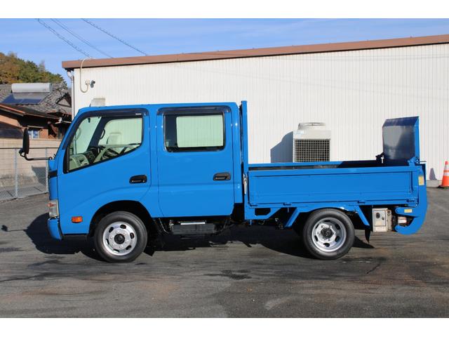 トヨエース Ｗキャブ　１．１ｔ積載　パワーゲート付　極東Ｓ６０１　アーム式　ディーゼル　Ｗピック　６人乗り　リアＷタイヤ　全低床　車両総重量３６００ｋｇ　荷台内寸２０３７－１６０７－３７４　ゲートサイズ９６５－１４５９　床地上高７７５（8枚目）