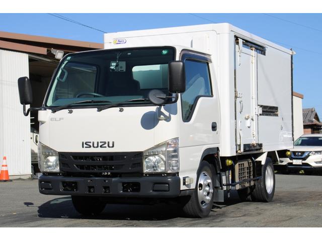エルフトラック 冷蔵冷凍車　１．５ｔ　　　低温　－３０℃　２室　☆１０尺☆東プレＭＪ２２ＬＯＣ☆－３０℃設定☆サイドドア☆仕切扉☆２室☆荷箱キー有☆スペアキー☆Ｂモニター☆車両総重量４１２５ｋｇ☆荷台内寸３０２５ｘ１５６１ｘ１３４５☆床地上高９４８（2枚目）