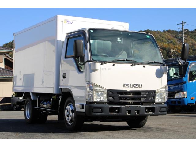 エルフトラック 冷蔵冷凍車　１．５ｔ　　　低温　－３０℃　２室　☆１０尺☆東プレＭＪ２２ＬＯＣ☆－３０℃設定☆サイドドア☆仕切扉☆２室☆荷箱キー有☆スペアキー☆Ｂモニター☆車両総重量４１２５ｋｇ☆荷台内寸３０２５ｘ１５６１ｘ１３４５☆床地上高９４８（4枚目）