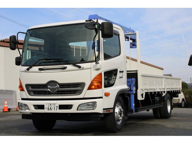 ヒノレンジャー クレーン４段　　２．８５ｔ　ラジコン　☆タダノＴＭ－ＺＥ３０４ＨＲ☆２．９３吊☆フックイン☆ロープ穴４対☆リア２穴☆電格ミラー☆ＥＴＣ☆車両重量７９９０ｋｇ☆荷台内寸５５１４ｘ２１２６ｘ４０３（15枚目）