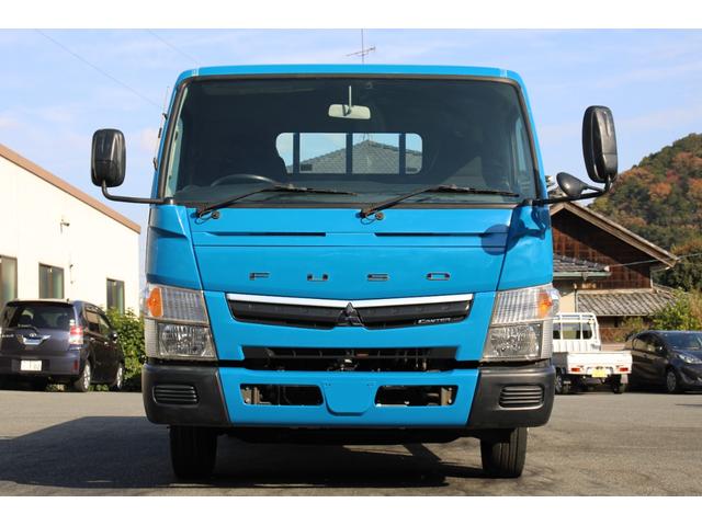 キャンター 平ボディ　３ｔ積載　ワイドロング　３ｔ積載　バックカメラ　キーレス　ナビ　電格ミラー　ＥＴＣ　アオリ縞板加工　車両総重量５９０５ｋｇ　荷台内寸４３５４－１８９７－３７８　床地上高９７７（2枚目）