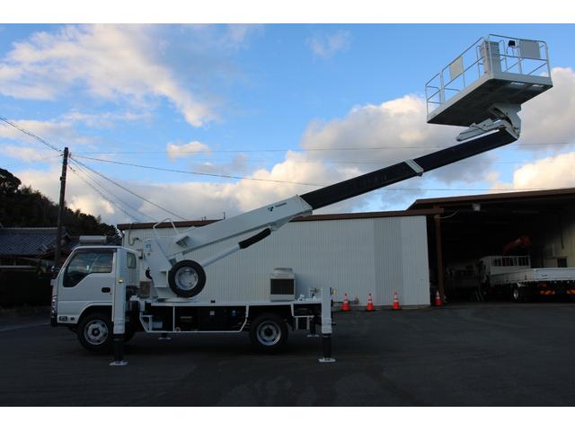 エルフトラック 高所作業車 建機仕様 タダノAT-120S(12m) ☆13尺☆タダノAT-120S☆スーパーデッキ☆荷重1000kg☆アドブルー☆キーレス☆Bモニター☆電格ミラー☆ETC☆車両総重量7065kg☆荷台内寸4609x1812x2355(5枚目)