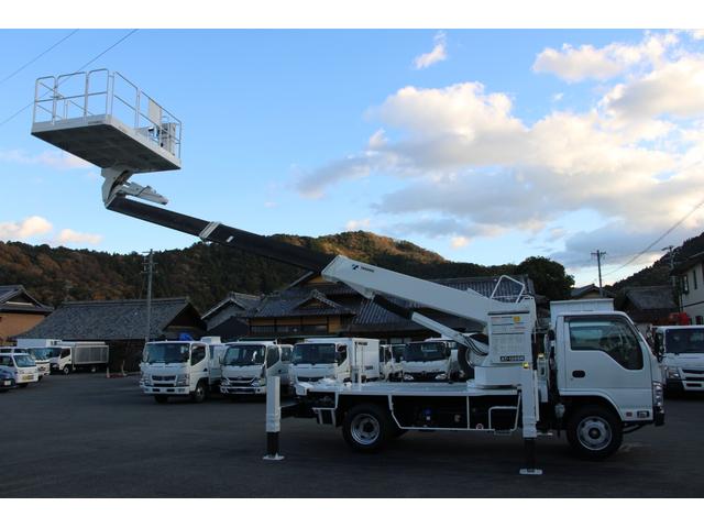 エルフトラック 高所作業車 建機仕様 タダノAT-120S(12m) ☆13尺☆タダノAT-120S☆スーパーデッキ☆荷重1000kg☆アドブルー☆キーレス☆Bモニター☆電格ミラー☆ETC☆車両総重量7065kg☆荷台内寸4609x1812x2355(6枚目)