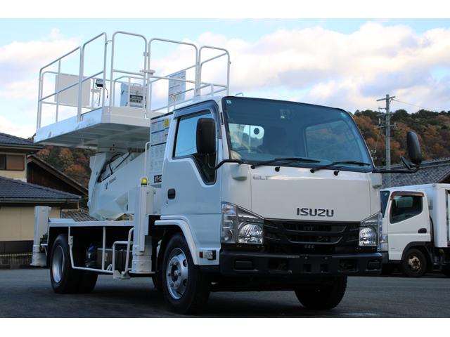 エルフトラック 高所作業車 建機仕様 タダノAT-120S(12m) ☆13尺☆タダノAT-120S☆スーパーデッキ☆荷重1000kg☆アドブルー☆キーレス☆Bモニター☆電格ミラー☆ETC☆車両総重量7065kg☆荷台内寸4609x1812x2355(13枚目)