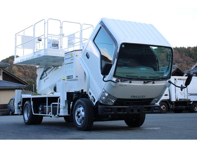 エルフトラック 高所作業車 建機仕様 タダノAT-120S(12m) ☆13尺☆タダノAT-120S☆スーパーデッキ☆荷重1000kg☆アドブルー☆キーレス☆Bモニター☆電格ミラー☆ETC☆車両総重量7065kg☆荷台内寸4609x1812x2355(14枚目)