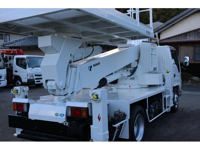 エルフトラック 高所作業車 建機仕様 タダノAT-120S(12m) ☆13尺☆タダノAT-120S☆スーパーデッキ☆荷重1000kg☆アドブルー☆キーレス☆Bモニター☆電格ミラー☆ETC☆車両総重量7065kg☆荷台内寸4609x1812x2355(20枚目)