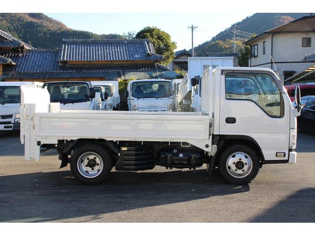 エルフトラック 平ボディ-2tパワーゲート(PG) 4WD 全低床 10尺☆極東V601B☆パートタイム4WD☆フォグランプ☆キーレス☆電格ミラー☆スペアキー☆車両重量4985kg☆荷台内寸3090x1627x372☆ゲートテーブル757x1531☆床地上高837(6枚目)